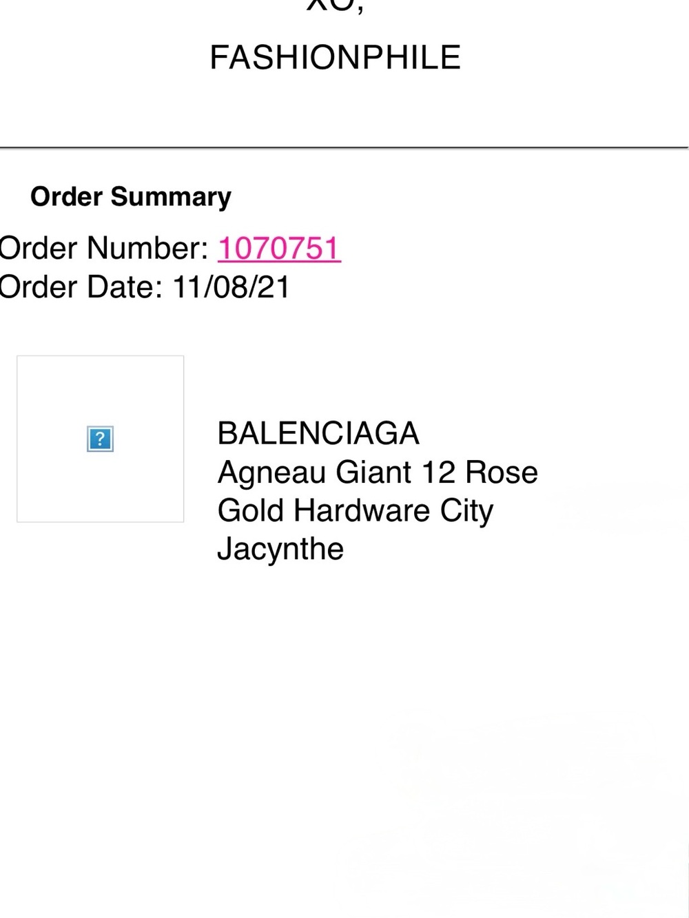 Balenciaga Agneau giant 12 City rose gold hardware Jacynthe - Picture 10 of 11